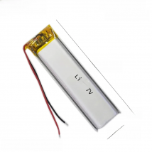 501560 500mAh 3.7V lithium battery For Recorder Moisturizer beauty instrument 451860 501562 501570