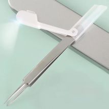 New Grafting Tweezer Lights Illuminated PVC Tweezer Protective Case LED Tweezer Lights