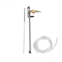 Beer Gun Bottle Filler Co2 Carbonation Kit With Line For Homebrew Beer /Wine Stainless Steel Filling Tools With Cleaning Brush
