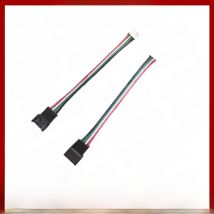 4pin fan Adapter cable, Convert extension cords, VGA card mirco 4pin to mini 4pin fan, 11cm, Support temperature adjustment