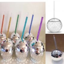 Disco Ball Party Decorations Sparkly  16 Ounce Disco Cup Birthday  70's Bachelorette Party Engaged  Party Decor