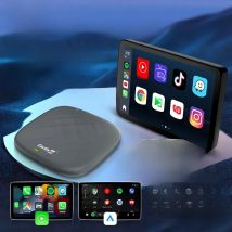 New CarlinKit Android 13 AI Box Wireless CarPlay Android Auto Adapter Built-in Play Store Netflix GPS Online Update Auto-connect