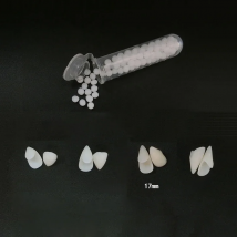 1 Pair Cosplay Party Fangs Decoration DIY Halloween Resin Vampire Costume False Teeth Props with Adhesive Glue Dentures for Gift