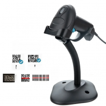 KEFAR 1D/2D Wireless Wired Barcode Scanner Bluetooth QR Codes Reader PDF417 Handheld Barcode Reader Support Phone Logistic Store