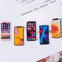 1:12 Miniature Dollhouse Mobile Phone Model Doll Houes Decoration Accessories