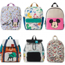 Cartoon Disney Mickey Mouse Rucksack für Frauen Minnie Maus Leinwand Schult asche Mode große