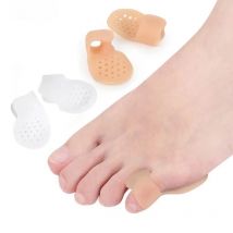 2PC Air Hole Little Toe Valgus Corrector Pinky Separator Spacers Toes Overlapping Orthopedic Straightener Foot Care Pain Relief