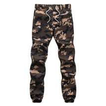 100% Cotton Mens Jogger Autumn Pencil Harem Pants 2025 Men Camouflage Military Pants Loose Comfortable Cargo Trouser Camo Jogger