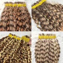 Human Hair pelo suelto Bundles Bulk cabelo solto Hair Curly Water Wave Deep Remy Hair For Braiding No Weft Human Hair Extensions