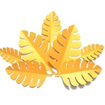 DIY Artificial Flowers Leaf Fleurs Artificielles Backdrop Giant Paper Leaves Wedding Party Decor Baby Shower Nursery Decor Craft