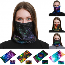 Galaxy Bandanas For Men and Women Headbands Outdoor Sport Balaclava Biker Face Mask Summer Neck Head Scarf New Design 2024
