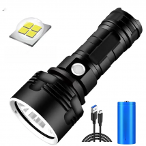 XHP70 LED Flashlight Tactical Torch USB Rechargeable Linterna Waterproof Lamp Ultra Bright Lantern Camping