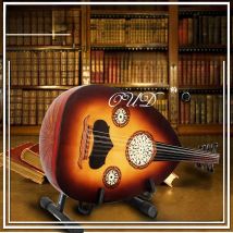 11Pcs/Set Turkey Oud Arab Lute Strings Clear Nylon Silver Plated Copper Alloy Wound String Musical Instrument Parts Accessories