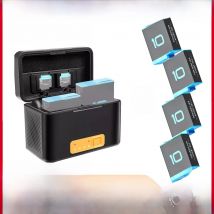 Battery kits Fast Charging Box Case Battery Charger Smart Rechargeable Storage Case for GoPro Hero 10 9 Go Pro 10 Sport Camera