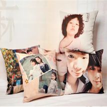 Custom Personlized Cushion Cover your picture printed here home decorative Pillow Case for sofa/bed square Pillowcase 45x45cm