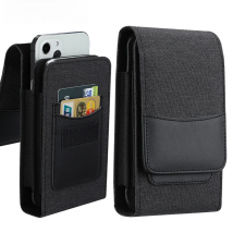 Cell Phone Pouch Nylon Holster Case with Belt Clip Cover Universal Belt Waist Bag for iPhone 13 12 11 Pro Max Samsung Galaxy S22