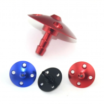 New KUZA TOC CNC Aluminum Rounded Fuel Vent Line Plug For RC Airplane Boats Upgrade accessories Parts