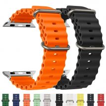 Strap For Apple watch ultra 2 3 band 49mm 46mm 44mm 45mm 41mm 40mm 46 mm 1:1 Original Ocean Bracelet iWatch series 11 10 9 8 se