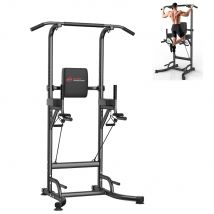 Torre de energía para el hogar, estación de inmersión, barra de dominadas, torre de potencia multifunción, entrenamiento de realce, ejercicio Abdominal para entrenamiento de fuerza en gimnasio