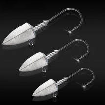 Hunthouse 3pcs/lot Fishing Jig Head Hook 5g 10g 15g 20g 30g 40g For Soft Lure Saltwater High Quality Fishing Tackle Accessories