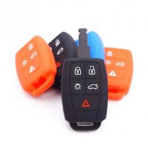 Xinyuexin Silicone Car Key Cover for Volvo Xc90 V50 S40 C70 S60 D5 C30 Case Protector Funda Llaves Remote Control Keys Holder