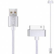 USB Cable Fast Charging for iPhone 4 4s 3GS 3G iPad 1 2 3 iPod Nano touch 30 Pin Original Charger Adapter Data Sync Cord 1m 1.5m