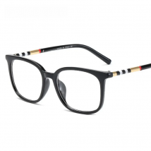 Sexy Square Cat Eye Anti Blue Light Stripe Optical Glasses Frames Men Women Luxury Brand Designer Fashion Computer Eyeglasses