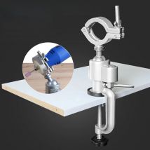 Stand Bench Vise Clamp Table Vise Electric Drill Multifunctional Mold Table-Screw Craft 360 Degree Rotating Swivel jig