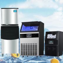 PBOBP Factory Commercial Ice Maker Machine for Restaurant Bar Cold Drink 300kg/24h 110/220V Portable Ice Cube Maker