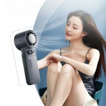 Portable Mini Refrigeration Handheld Fan 199 Speed Stylish Manual Adjustable fan USB rechargeable fan