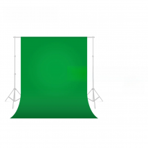 TENWISH 2x3 Meters Chroma Key Backdrop Green Screen for Photo Studio Video Live Background Non Woven Fabrics Black White
