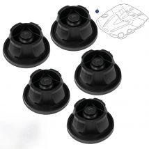 5pcs Engine Cover Gommets Rubber For Mercedes Benz S204 W212 X164 X204 W251 V251 W221 Viano Vito W639 Sprinter 906 2006 - 2020