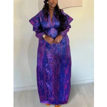 African Dresses for Women Traditional Africa Clothing Dashiki Ankara Outfits Gown Abayas Robe Muslim Kaftan Maxi Long Dress 2025