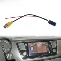 6 8 Pin Car Radio Reversing Camera Video RCA Connection Convert Cable Adapter for Caska OME HBS D106 D116