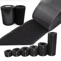 1M Sew on Hook and Loop Fastener Tape Non Adhesive Super Soft Loop Fabric Tape for Crafts DIY Sewing 20/25/30/38/50/100mm Wide