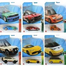 Original Hot Wheels 72 Style Sport Car 1:64 Honda Dodge Metal Model Race Bus Boys Toys Collection