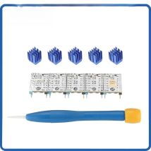 5pcs Stepping Motor Driver TMC2209 v4.0 Stepsticks Mute Driver 256 Microsteps Current 2.8A Peak 3d Printer Parts VS TMC2208