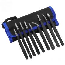 9Piece Precision Tweezers Set Stainless Steel ESD Anti-Static Tweezers Kit for Electronics Soldering /Jewelry-Making/ Laboratory