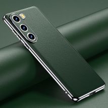Handy hülle aus echtem Rindsleder für Samsung Galaxy S 24 23 S24 S23 Ultra S22 plus S21 Fe Note 20 Beschichtung stoß feste Schutzhülle