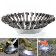 Lawn Mower Weeding Wheel Garden General Accessories Mower Wire Weeding Wheel 6" Wire Wheel Weeding Head 8" Twisted Wire