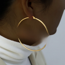 Custom Name Earrings for Women Personalised Stainless Steel 70MM Diameter Boho Name Hoop Earrings Customized Jewelry Gifts 2023