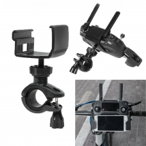 Bicycle Holder Mount Bracket for DJI Mavic Pro/Mavic air Transmitter Remote Controller Ball Joint 360 Degree Rotatable on Bike