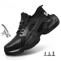 Men Work Safety Shoes Anti-puncture Working Sneakers Male Indestructible Work Shoes Men Boots Lightweight Men Safety Boots