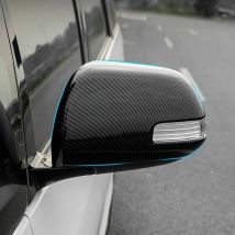 For Toyota Estima Previa ACR50 XR50 2006-2014 2015 2016 Carbon Fiber Chrome Sides Rear View Rearview Mirrors Overlay Car Styling