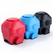 WEST BIKING Electric Bicycle Bell 130dB Horn Rainproof MTB Road Bike Handlebar Ring Silica Gel Shell Speaker Cycling Accessories