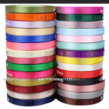5/20Yards Roll 10mm Ribbon Handmade Printed Polyester Ribbon For Bow Craft Wedding Party DIY Decoration Gift Wrap Accessories
