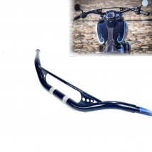 Motorcycle Hollywood Handlebars for Harley Dyna Softail Slim Fat Boy Breakout Street Bob 1 inch Custom Handlebars