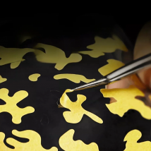 DSPIAE Digital Camouflage Bug camouflage Hexagonal Precut Masking Tape For Military aircraft tank model