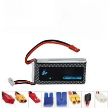 High Rate 40C 7.4V 1500mAh Lipo Battery For RC Helicopter Parts 2s Lithium battery 7.4 v Airplanes battery with JST/T/XT60 Plug