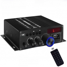 Woopker Sound Amplifier Channel 2.0 HIFI Bluetooth Amp Home Digital Audio 12V3A AK380 AK370 AK280 AK270 AK170 for Car Bass Trebl